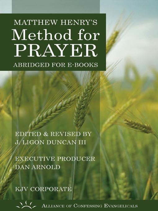 Title details for Matthew Henry's Method for Prayer (KJV Corporate Version) by Matthew Henry - Available